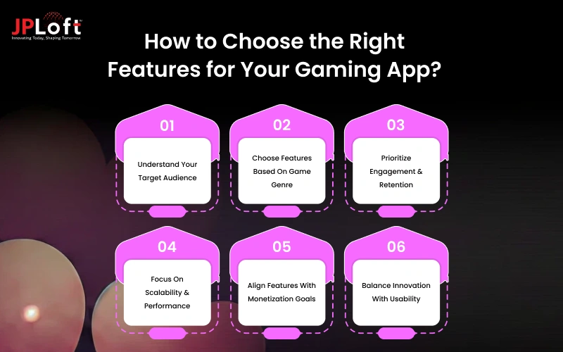 How to Choose the Right Features for Your Gaming App